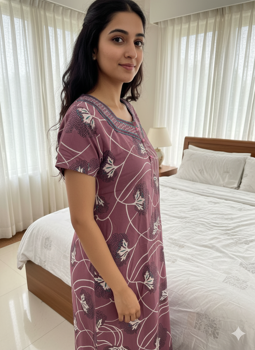 Rosewood Embroidered Chudi Set